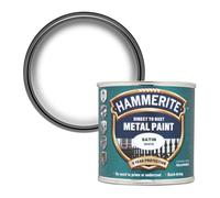 Hammerite Direct to Rust Peinture Métal-Finition Blanc satiné