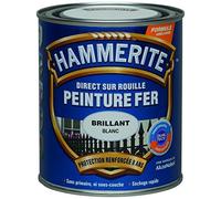 HAMMERITE Fer Brilant Laque 0.75 L Rouge Basque