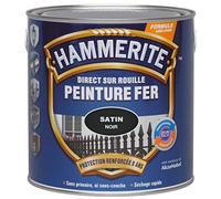Hammerite fer satiné 0l75 noir