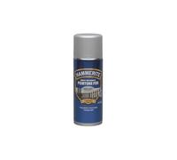 Hammerite - Peinture aérosol Antirouille - Application Direct sur Rouille - Protection Métal Extérieur - Séchage rapide et finition durable - Argent Brillant 400ml