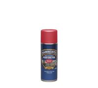 Hammerite - Peinture aérosol Antirouille - Application Direct sur Rouille - Protection Métal Extérieur - Séchage rapide et finition durable - Rouge Vif Brillant 400ml
