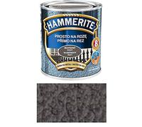 Hammerite Peinture de protection en métal anti-rouille 250 ml, gris
