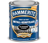 Hammerite Peinture de protection pour métal Noir brillant 250 ml
