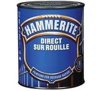 Hammerite Peinture Fer Martelé 0,75 L Vert jade – Direct sur rouille – Extérieur
