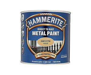 Hammerite Sfgo750 750 ML Direct sur Rouille Finition Lisse - Doré