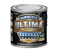 HAMMERITE Ultima Mat Peinture de protection pour métaux de qualité supérieure pour tous les métaux extérieurs Vert mousse RAL6005 250 ml