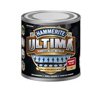 HAMMERITE Ultima Mat Vernis de protection pour métaux de haute qualité pour tous les métaux extérieurs Rouge rubis RAL3003 250 ml