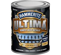 HAMMERITE Ultima Matte Vernis de protection pour métaux de qualité supérieure pour tous les métaux extérieurs Bleu saphir RAL 5003 750 ml