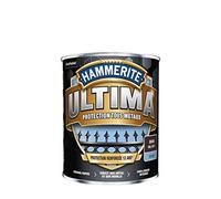 Hammerite Ultima - Peinture Acrylique Tous Métaux - 3 en 1 : Antirouille, Direct sur Rouille et Sans Sous-couche - Brillant Brun 2,5 L