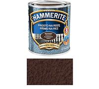 Hammerite Vernis de protection pour métal, peinture anti-rouille, 2,5 l, coup de martelé (marron martelé)