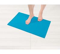 Hammetex Tapis de Bain Antidérapant 43x61 cm, 100% Coton 1200 GSM, Lavable, Absorbant, Séchage Rapide, Certifié Oeko-TEX, Turquoise