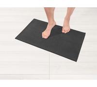 Hammetex Tapis de Bain Antidérapant 43x61 cm, 100% Coton 1200 GSM, Lavable, Absorbant, Séchage Rapide, Certifié Oeko-TEX, Anthracite