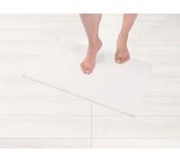Hammetex Tapis de Bain Antidérapant 43x61 cm, 100% Coton 1200 GSM, Lavable, Absorbant, Séchage Rapide, Certifié Oeko-TEX, Crème