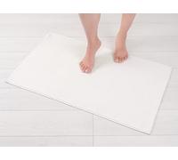 Hammetex Tapis de Bain Antidérapant 51x86 cm, 100% Coton 1200 GSM, Lavable, Absorbant, Séchage Rapide, Certifié Oeko-TEX, Crème