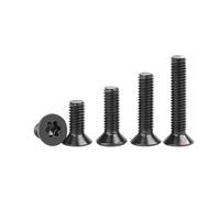 HamPaesk Vis À Tête Fraisée Noire en Acier Inoxydable 304, 5 20 Pièces, Anti-Boulon Étendu M2 M3 M4 M5 M6 M8 M10(2pcs M8x50)