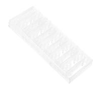 HAMPPLIES 100pièces Crochets De Décoration Sapin Noël Plastique Transparent Suspensions Boules Et Guirlandes Faciles à Installer pour Fête Et Maison Lot de Planches Soit