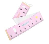 HAMPPLIES 1pièce Toise Murale Garçon Fille Cartoon Mesure De Hauteur Murale Décorative Pour Garçon Fille Règle De Croissance Amusante Et Pratique Inclus Un Espace Écrivable Pour Suivre