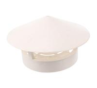 HAMPPLIES Chapeau de Cheminée Anti-pluie 160-250 Mm en Pvc Étanche Ventilation Conduit Protection Toiture Accessoires Cheminée