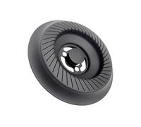 HAMPPLIES Couvercle Métallique Noir pour Brûleur de Cuisinière à Gaz Encastrée en Acier Inoxydable, Accessoire Cuisine Pratique pour Maison et Protection Sûre