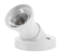 HAMPPLIES Douille E27 Plafond en Bakélite, Support de Lampe Blanc 4a 220-250v, Compatible Ampoules E27, pour Chambre et Plafond