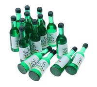 HAMPPLIES Mini Bouteilles De Vin De Riz Coréen 15 Pièces 1,4 Pouces en Résine pour Aménagement Paysager Miniature Maison Bureau
