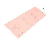 HAMPPLIES Organisateur Mural pour Accessoires Cheveux Rangement Clips et Pinces Grand Support Suspendu Feutre Rose Décor Pratique pour Chambre Denfant