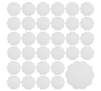 HAMPPLIES Papier Sulfurisé Prédécoupé Rond 500pcs 12cm pour Pan Cake, Adapté aux Boissons Chaudes et Froides en Boutique de Café