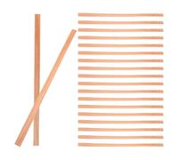 HAMPPLIES Puces D'allumage 80 Pièces en 2 Boîtes Beige pour Cigares en Bois Espagnol pour Allumage Rapide Accessoires Portables et Fumage en Extérieur