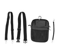 HAMPPLIES Sacoche Infirmière Polyvalente Oxford Banane Imperméable Multi Compartiments Épaule pour Matériel Soins Infirmiers Pochette Portable Ergonomique pour Personnel