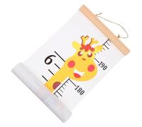 HAMPPLIES Toise Murale Mesure Hauteur Garçon Fille Règle Croissance Cartoon Girafe Décoration Chambre Réutilisable