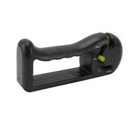 Hamwesh Aiguiseur de Couteaux, Affûteur 4 en 1 Réglable en 4 étapes, Affûtage Manuel des Couteaux avec Poignée Ergonomique, ABS Durable, Lames de Réparation, Fente Dentelée Polie, pour Divers (GREEN)