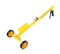 Hamwesh Baguette de Peinture pour Ligne de Rayure, Pulvérisateur de | Stabilité des Roues Doubles en Acier Inoxydable, Fonctionne sur le Béton et L'asphalte, Réduit la Tension du Dos, pour le