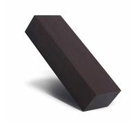 Hamwesh Blocs de Bois d'ébène pour la Sculpture, 2 Pièces de Bois d'ébène Dense 12 X 4 X 2,5 Cm, Teinte Noire Profonde, Grain Fin pour Incrustations 'instruments de Musique, Projets de Menuiserie,
