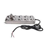 Hamwesh Brumisateur à Ultrasons à 10 Têtes, Humidificateur d'étang 250 W pour Intérieur/extérieur, Plaque d'atomisation en Acier Inoxydable 304 pour Terrariums, Vivariums, Serres, Sortie de
