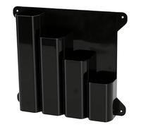Hamwesh Cable Tie Holder, Support Mural Robuste pour Garage Atelier | Porte-cravate à fermeture éclair en Nylon robuste avec support mural, rangement Compact pour boîte à outils, organisateur
