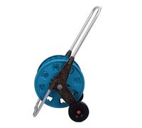 Hamwesh Chariot Dévidoir de Tuyau D'arrosage, capacité 60 M, 2 Roues, ABS | Support de tuyau Portable, poignée ergonomique, couvercles en caoutchouc antidérapants, pour cours, pelouses, jardins,