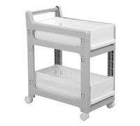 Hamwesh Chariot Roulant, 4 Roues avec Freins, Paniers à Tiroirs Coulissants, Chariot Utilitaire, de Rangement avec Tiroirs Coulissants pour Cuisine, Salon, Chambre à Coucher, Salle de Bain, Garage