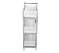 Hamwesh Chariot Roulant, 4 Roues avec Freins, Paniers à Tiroirs Coulissants, Chariot Utilitaire, de Rangement avec Tiroirs Coulissants pour Cuisine, Salon, Chambre à Coucher, Salle de Bain, Garage