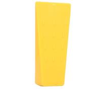 Hamwesh Coin D'abattage d'arbre, 13,97 Cm, Plastique ABS, Prise à (Yellow) | Cales de tronçonneuse pour la coupe d\'arbres, légères, résistantes aux chocs, conception compacte et portable, utilisation