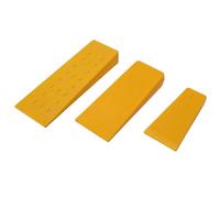 Hamwesh Coins D'Abattage d'arbre 3 Pack, Plastique ABS Antidérapant, pour | Cales de tronçonneuse pour la coupe d\'arbres, 5,5 pouces, 8 pouces, 10 pouces, outils d\'exploitation forestière pour la