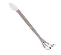 Hamwesh Cultivateur de Jardin à 3 Dents en Acier Inoxydable, Compact 24 Cm | Utilisé pour l\' du sol, l\'élimination des mauvaises herbes, le rempotage des plantes, avec poignée ergonomique