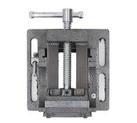 Hamwesh Étau de Presse pour Perceuse d'angle de 3 Pouces, Matériau en Acier moulé à Serrage Stable Inclinable de 0 à 90 Degrés avec Mâchoire Amovible et Tige de Vis épaissie, pour Perceuse et