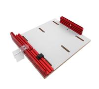 Hamwesh Gabarit de coupe transversale pour scie circulaire | Kit de gabarit pour défonceuse, rail de guidage en alliage d'aluminium, pour panneaux et planches de 34,3 cm (13-1/2 po)