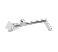 Hamwesh Grattoir pour Plaque de Cuisson, Grattoir de Gril Robuste, Construction en Aluminium, en Acier Inoxydable de 6 Pouces, Poignée Ergonomique, Protection contre les éclaboussures, avec Système de