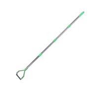 Hamwesh Houe de Jardin, Houe de Désherbage Robuste en Acier au Carbone Antirouille, de Traction avec Long Manche Réglable jusqu'à 161 Cm, Anneau de Désherbage en Acier Inoxydable 42,51 Oz pour