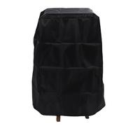 Hamwesh Housse de Barbecue Robuste en Tissu Oxford 210D, Imperméable, Anti-poussière, Résistante au Soleil, avec Bandes élastiques pour Barbecue Extérieur, 46 X 43 X 79 Cm