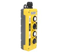 Hamwesh Interrupteur à Bouton-poussoir pour Grue Industrielle, étanche IP68, Contrôleur de Levage à 4 Boutons, AC250V 5A 500V 2A PC, Matériau Ignifuge pour Palan électrique, Systèmes