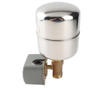 Hamwesh Kit de Pressostat de Pompe à Eau, 110V-230V, Clapet Anti-retour | Ensemble de réservoirs régulateur de pression, en acier inoxydable ABS, pour pompes de jardin à Jet auto-amorçantes,
