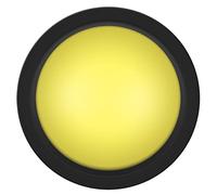 Hamwesh LED Push Button with Micro Switch, 12V (100#-yellow+three-legged | Bouton d\' DIY avec LED de résistance intégrée, borne à vis pour distributeur automatique, machine à sous, panneau de