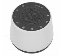 Hamwesh Machine à Bruit Blanc, 32 Sons Apaisants, 20 à 65 DB, Volume Réglable, Couleur, Veilleuse 30, 60, 90, 120 Minutes, Minuterie de Sommeil, Machine Sonore Portable avec USB C Rechargeable BT